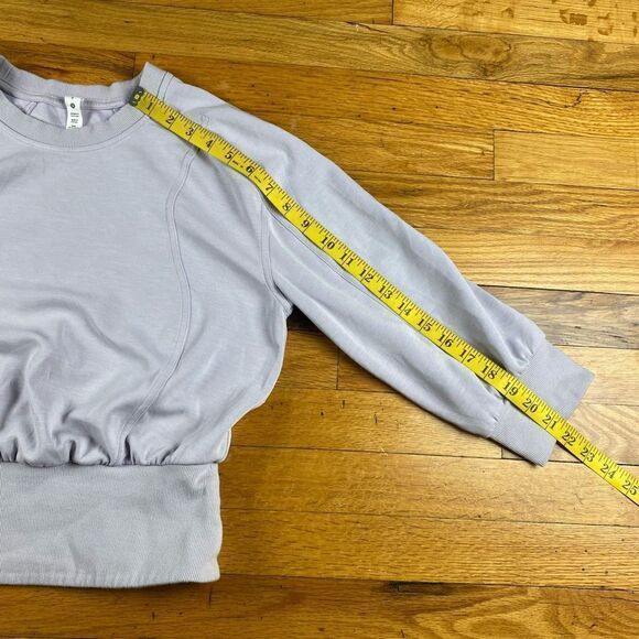 Lululemon lemon Softstreme Ribbed-Hem
Pullover Faint Lavender size 6 - Picture 9 of 12